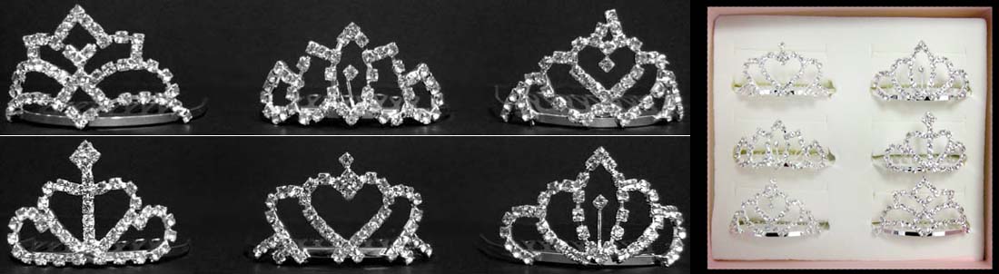 Mini TIARAs - Assorted Styles - Gift Boxed ( # C27032)