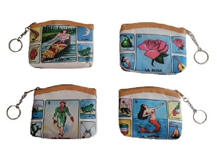 Loteria Mexican Coin PURSES Party Favors  (CosMp65)