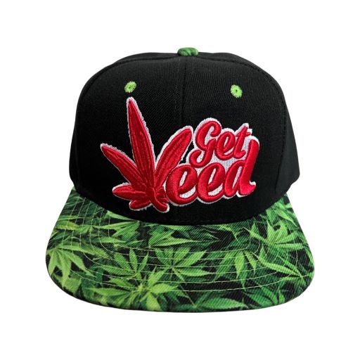 I Get Weed Marijuana BASEBALL Cap Embroidered