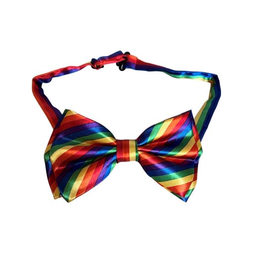 Formal Wear Adult Bow Ties In Prints - RAINBOW # 1