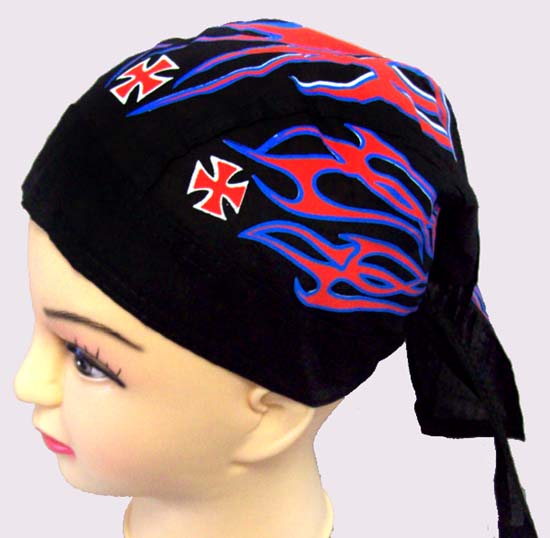 ''Chopper''  DOO RAGs - Head Wraps - Skull Caps