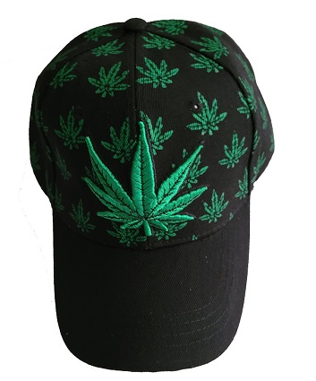 Marijuana BASEBALL Cap Embroidered & Printed