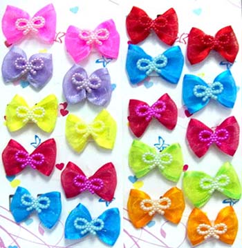 HAIR Accessories -  Embellished  HAIR BOWs For Babies
