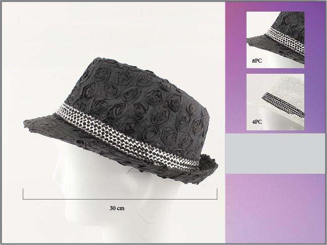 Fedora Trilby HATS For Women - Flowers