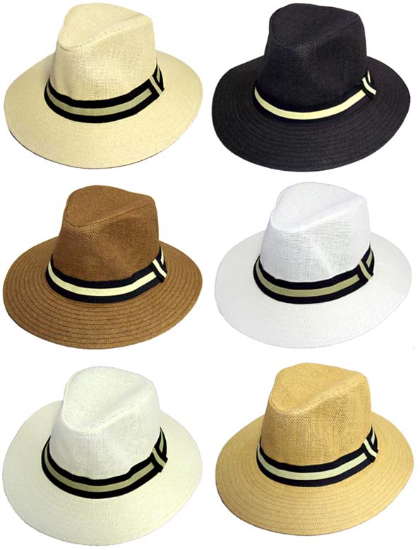Fedora HATs For Men - For Adults - For Women  - 6 Colors