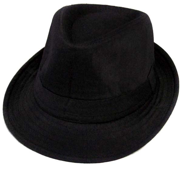 Fedora HATs For Kids - Classic Style -  Black Color