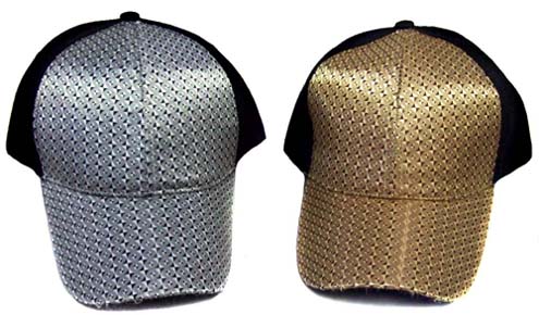 Fashion Baseball Caps For Adults - Gold & Silver