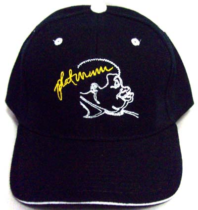 Platinum  Designer Style Embroidered BASEBALL Caps
