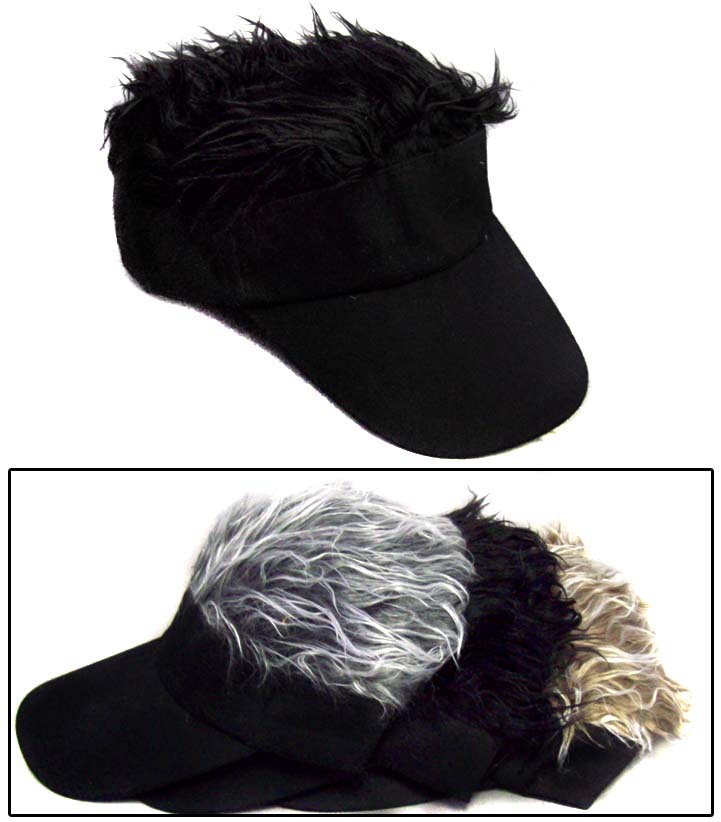 Fashion Caps For Adults .....  With HAIR Piece Top - Trump Hats