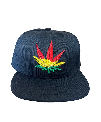 Marijuana BASEBALL Cap - Navy Color