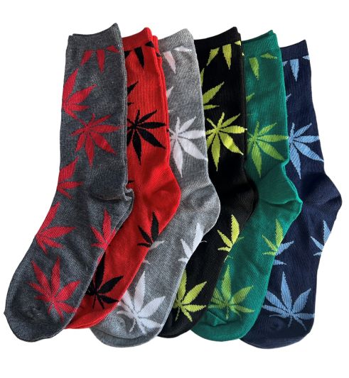 Marijuana SOCKS - Weed SOCKS  - Uni-Sex Style,