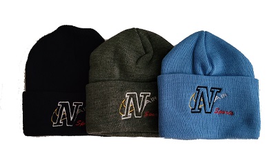 ''N Air'' Embroidered Winter CAPS - Beanie For Adults