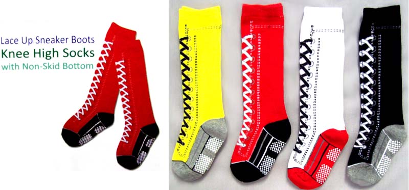 ''Angelina'' Girls Fashion COTTON Knee-Highs (Small Size: 1-3)