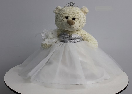 Quinceanera Terry BEAR Size: 20'' Color: White