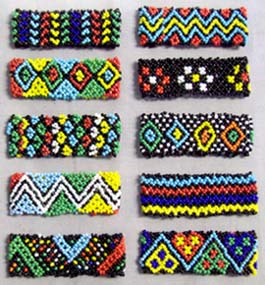 Native Pride -  Beaded Bracelets  - Flat Style (Imported)