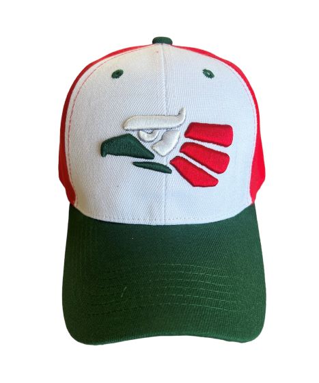 Mexico BASEBALL Caps Digitally Embroideredd