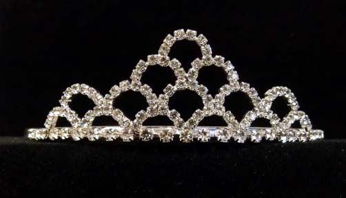 Rhinestones TIARA  ( # SHP-00535)