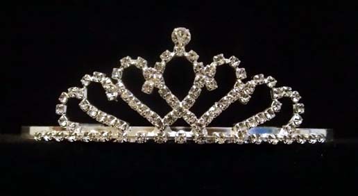 Rhinestones TIARA   ( # HO111996)