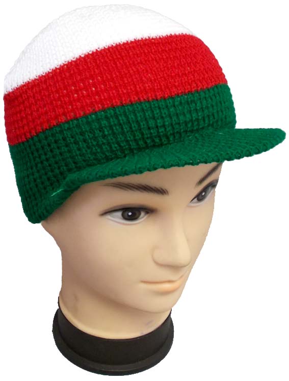 Mexican - Beanies   Winter HATs  - Tri-Color