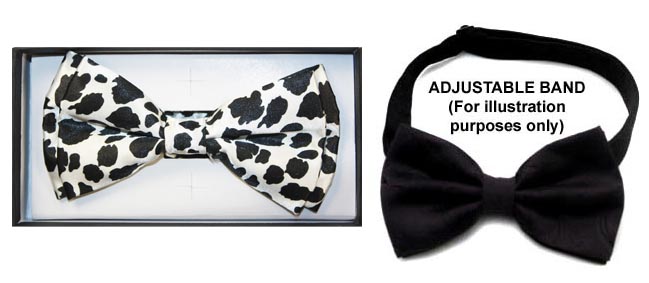 ADULT Bow Tie In Prints - Dalmatian