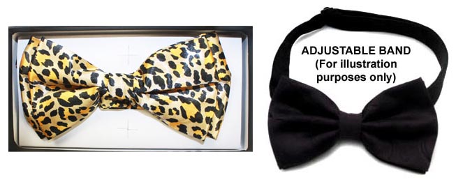 ADULT Bow Ties - Leopard Prints