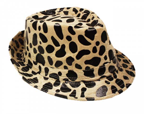 Fedora Trilby HATs For Adults - Animal Prints