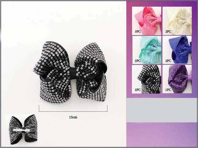 HAIR ACCESSORIES For Girls - Sequined HAIRbows