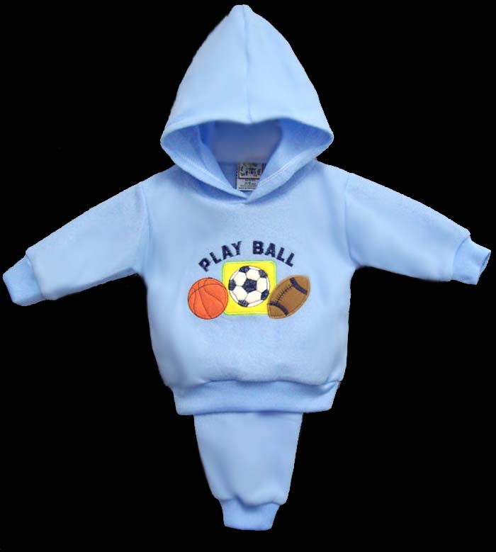 Boys 2Pc Applique Jog Sets -  Sizes: NEW Borns