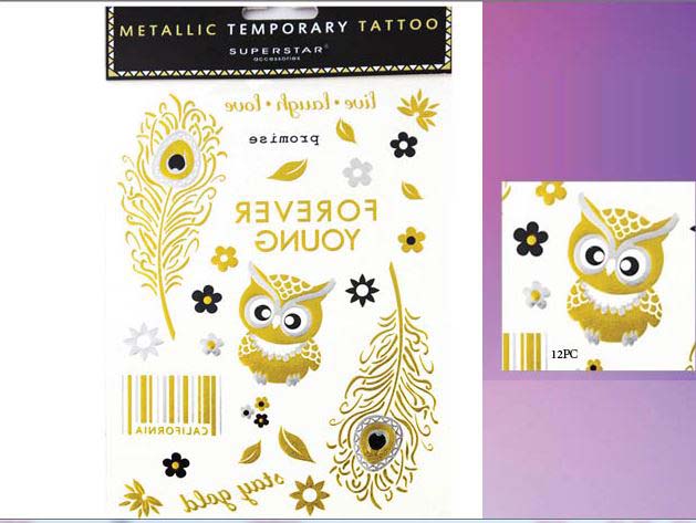 Metallic Temporary TATTOOs