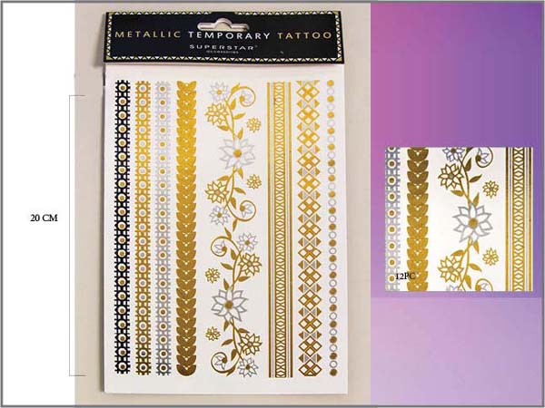 Metallic Temporary TATTOOs