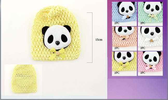 Crochet Kufis - Beanies - Winter HATs For Babies - Panda