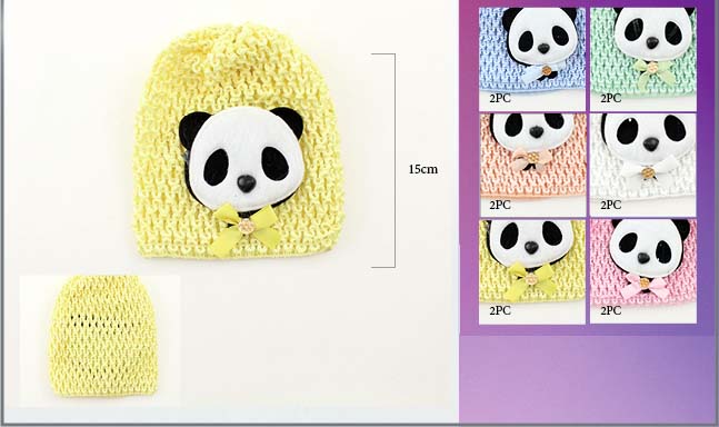 Crochet Kufis - Beanies - WINTER HATS For Babies - Panda