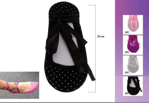 Shoes Liner - No Show SOCKS For Women/Teenagers - Polka Dots