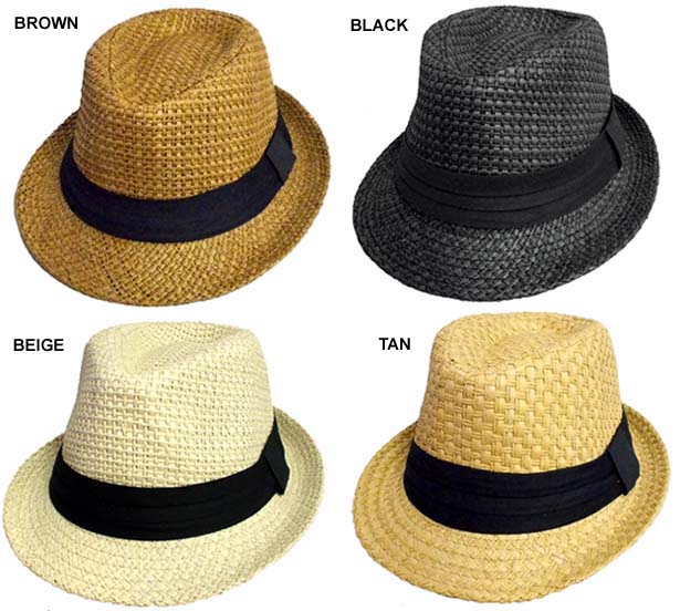 Fedora HATs For Kids - 4 Colors