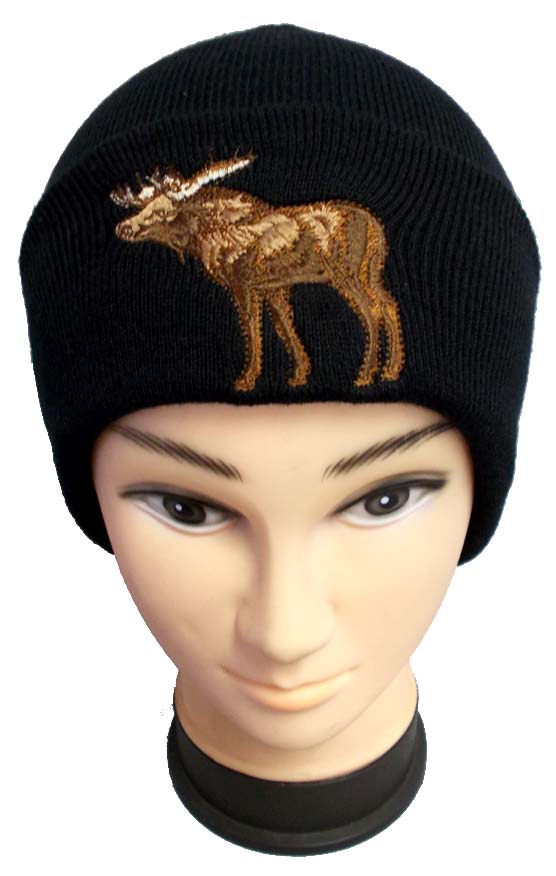 Native Pride Embroidered Winter CAP/Beanies ...... Moose