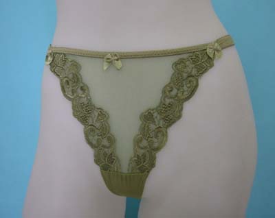 Womens Thongs   ( # BL7009GGN)