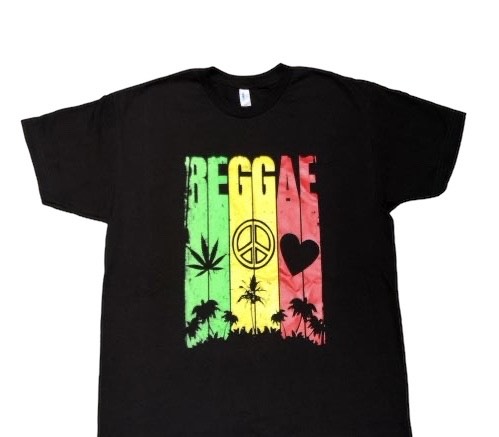 Reggae Rasta Marijuana Weed Pot T-SHIRTS - Men's Sizes