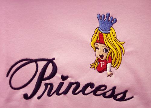 ''Princess ''  .................... Embroidered T/SHIRTs