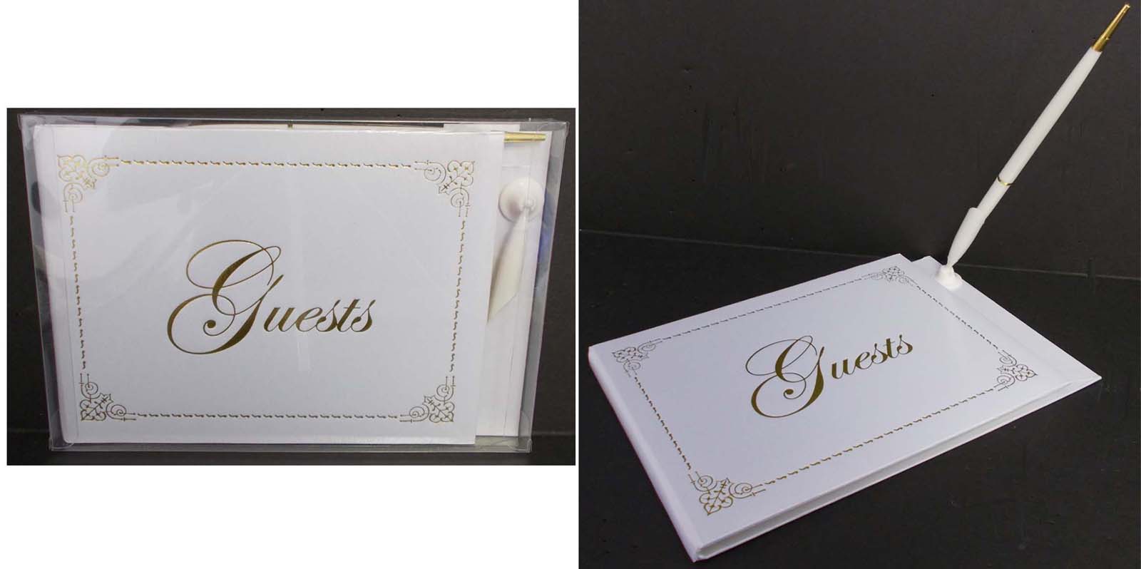 2 Pc Guest Book & PEN Sets - For Any Occasion