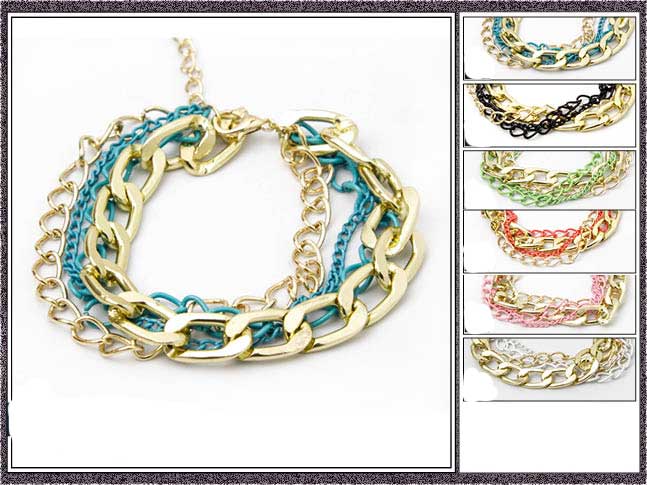 Costume Fashion Chain Metal BRACELETs