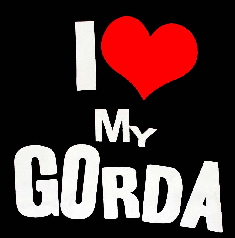 I Love My Gorda Mexican T-SHIRT Screen Printed