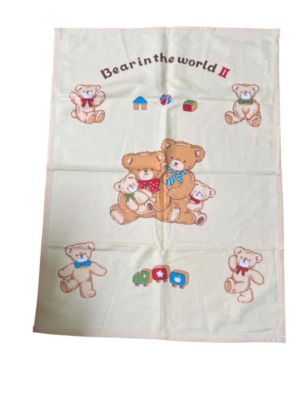 BabyBLANKET - 35''  x 45''  Light Yellow Color