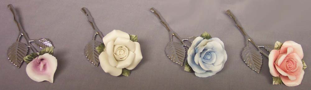 Porcelain FLOWERS  - For  Decoration