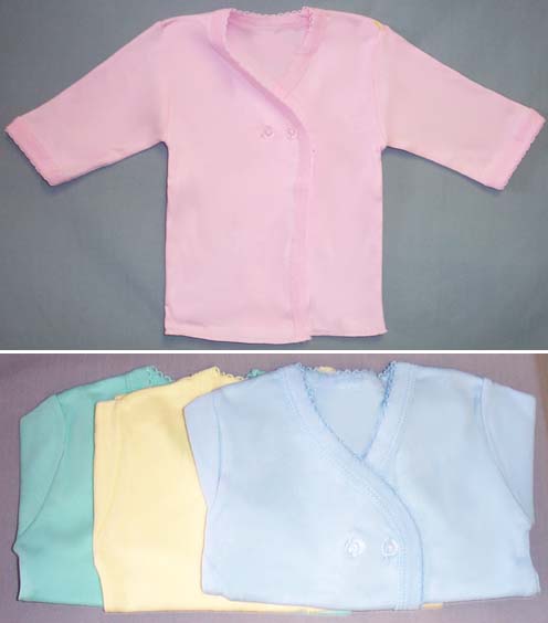 Baby L/ Sleeves SHIRTs (Cruzada) - In Color. Sizes: S-L (  #01043