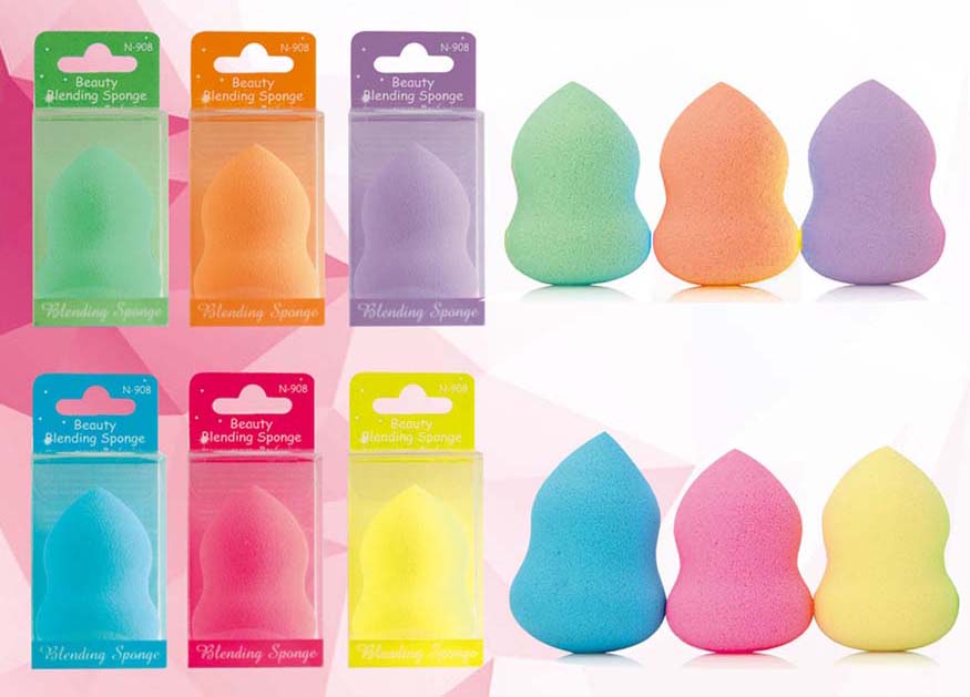 Beauty Blending Sponge - 6 Color Pack