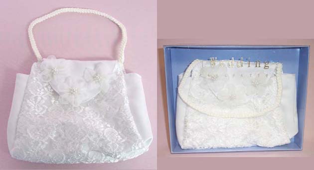Bridal/Communion/Quincenera  Money Bags - Lace Overlay & BEADS