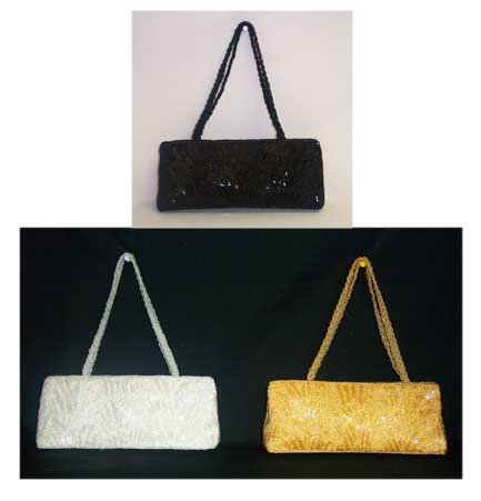 Girls  Beaded  Evening  HANDBAGS   (  # 4641)