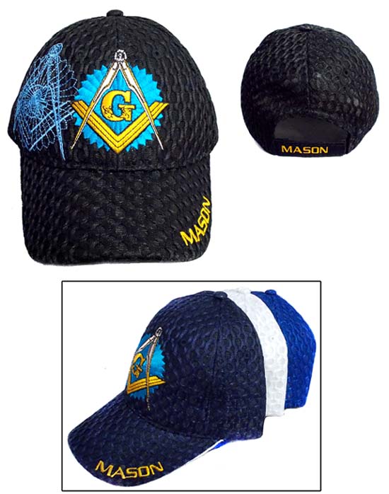 MASON Embroidered Mesh BASEBALL Caps