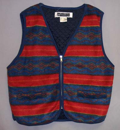 Womens Fleece VEST With Zipper