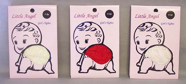 ''Little ANGEL''  Rumba Lace Tights For   Infants (XL)  -  Color